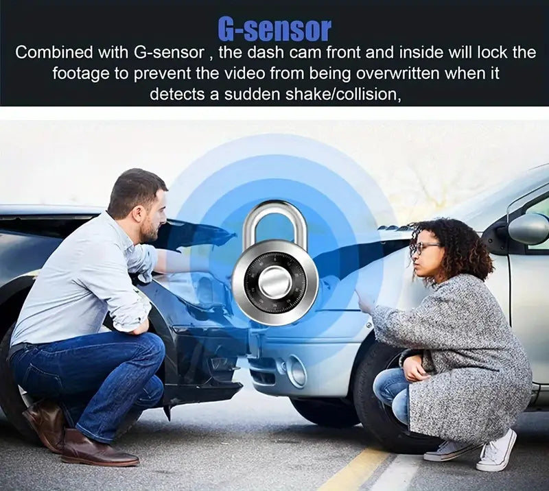 DriveGuard 360 – Triple Lens Dash Cam