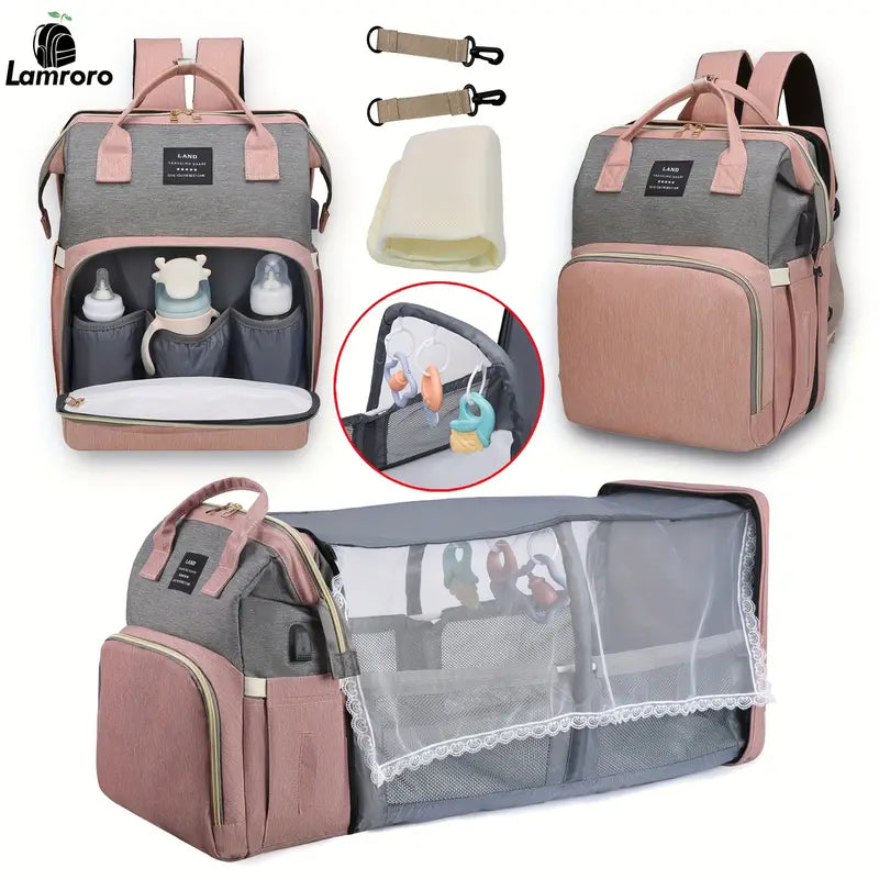 BabyNest™ 6-in-1 Diaper Backpack