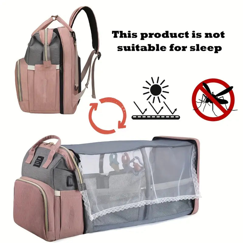 BabyNest™ 6-in-1 Diaper Backpack