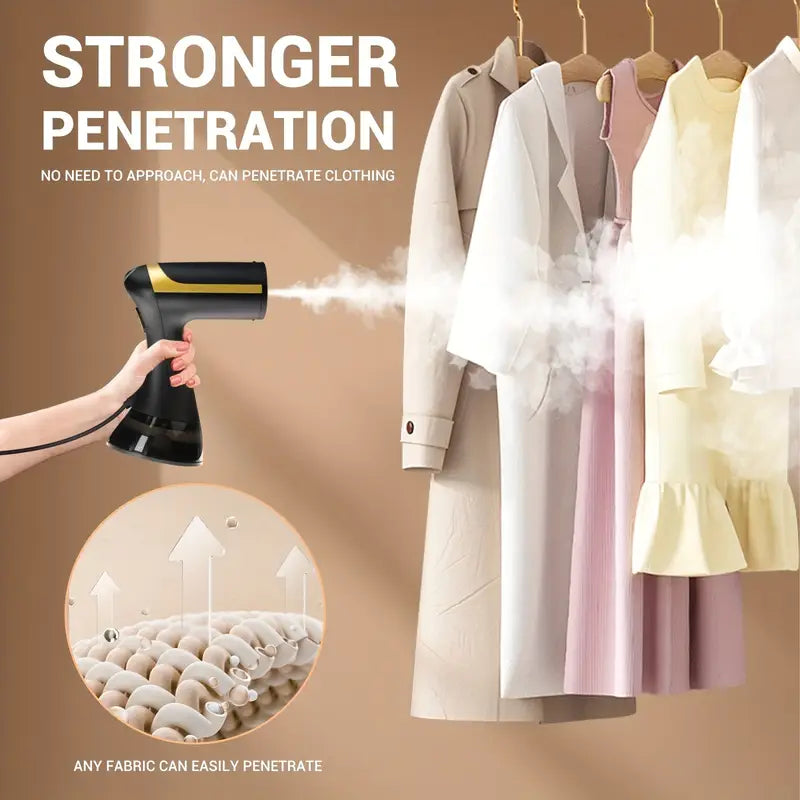 SteamEase Pro – Handheld Garment Steamer