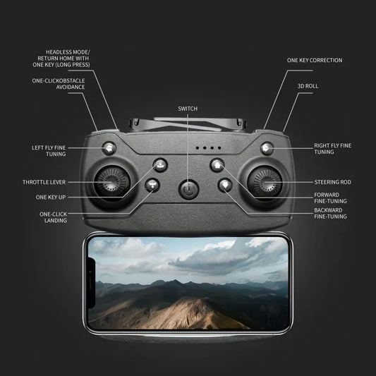 SkyNova X – Easy Control Folding Drone